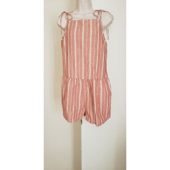 NWT $69.50 LEVI'S WOMENS BRICK STRIPED RORI ROMPER SIZE SMALL - Picture 5 of 9